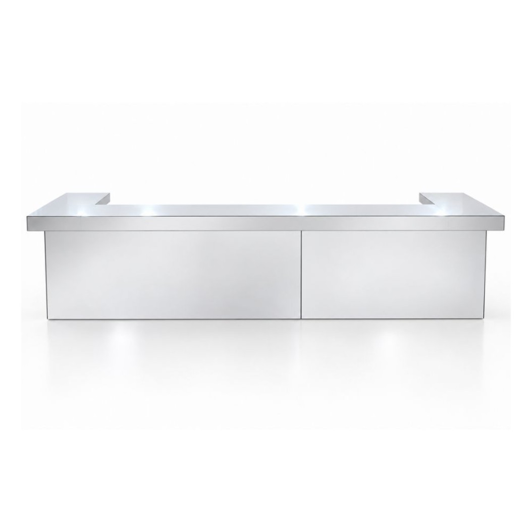 Ξύλινο Μπαρ Με Όψη Από Καθρέφτη 410x115 cm Κονσόλες-Μπαρ Ξύλινο Μπαρ Με Όψη Από Καθρέφτη 410x115 cm Κονσόλες-Μπαρ
