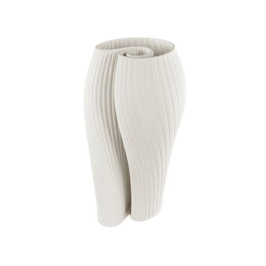 Κεραμικό Printed Shell Βάζο 15x28 cm Σε Λευκό Χρώμα Κεραμικό Printed Shell Βάζο 15x28 cm Σε Λευκό Χρώμα Βάζα