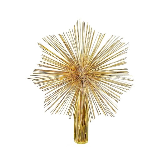 Κορυφή Χριστουγεννιάτικου Δέντρου Με Αστέρι 30 cm Σε Χρυσό Χρώμα Κορυφή Χριστουγεννιάτικου Δέντρου Με Αστέρι 30 cm Σε Χρυσό Χρώμα Κορυφές Δέντρων