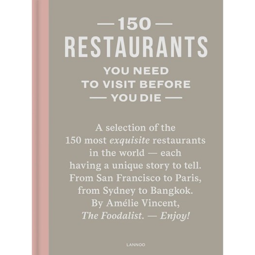 Περιοδικό Για Coffee Table Με Τίτλο 150 Restaurants 19x2.5x25 cm Περιοδικό Για Coffee Table Με Τίτλο 150 Restaurants 19x2.5x25 cm Coffee-Table Books