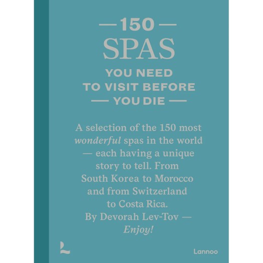 Περιοδικό Για Τραπέζι Σαλονιού Με Τίτλο 150 Spas You Need To Visit Before You Die 19x2.5x25 cm Coffee-Table Books