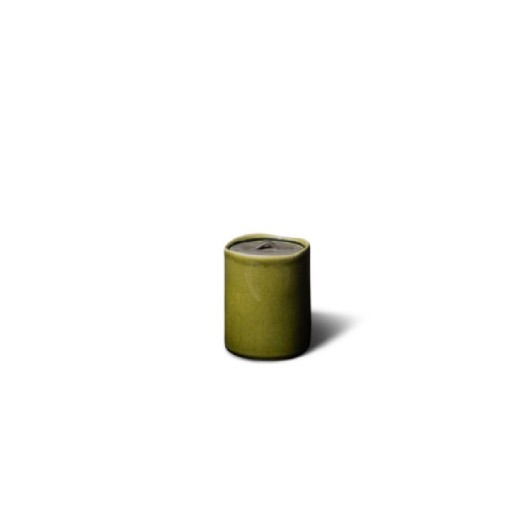 Κεραμικό Βάζο 10x12.5 cm Σε Πράσινο Χρώμα Βάζα