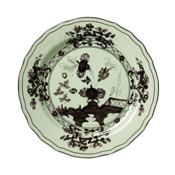 Πορσελάνινο Σουπλά Chinoiserie Floral 31 cm Σε Πράσινο Χρώμα Σουπλά Πορσελάνινο Σουπλά Chinoiserie Floral 31 cm Σε Πράσινο Χρώμα Σουπλά