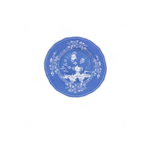 Πορσελάνινο Πιάτο Ψωμιού Chinoiserie Floral 16.5 cm Σε Μπλε Χρώμα Πιάτα Ψωμιού & Βοηθητικά Πιάτα