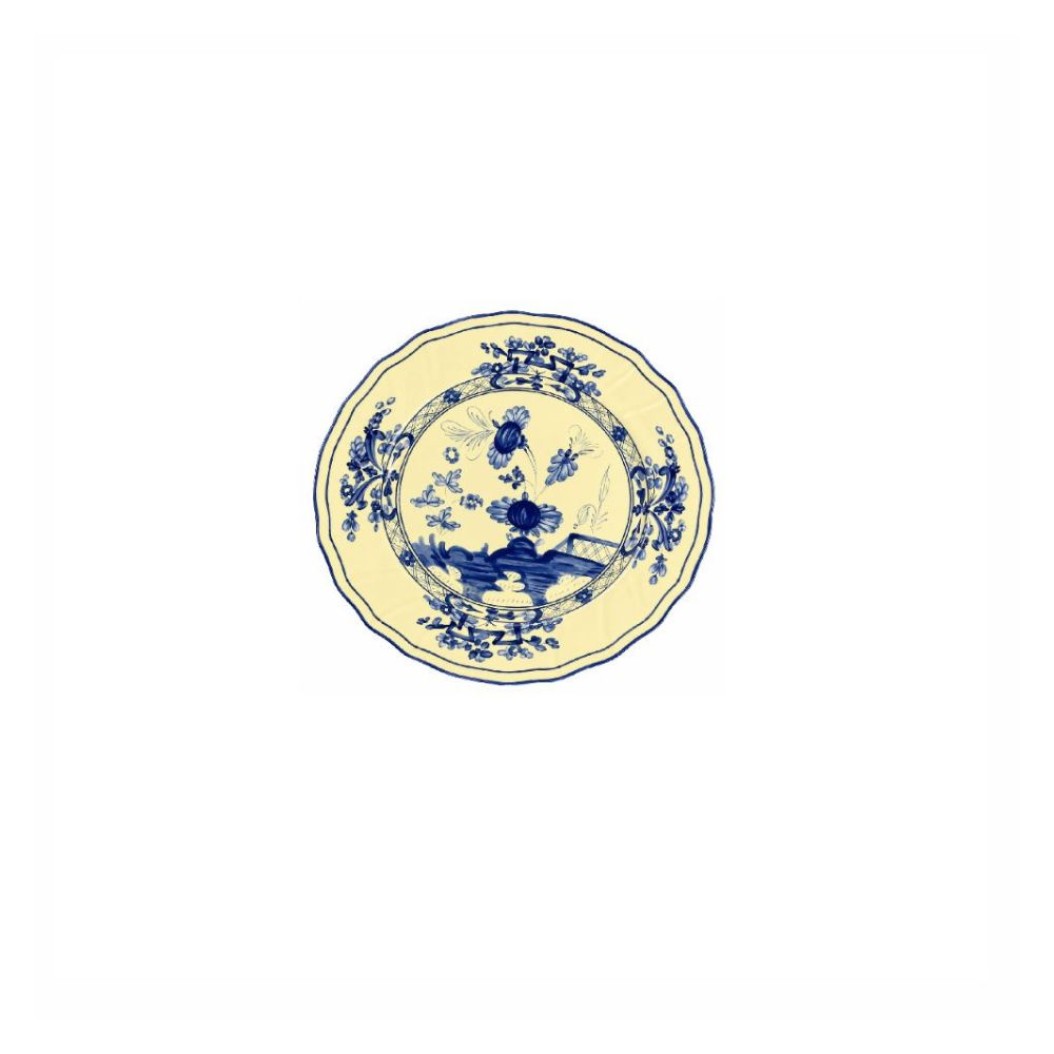 Πορσελάνινο Πιάτο Ψωμιού Chinoiserie Floral 16.5 cm Σε Ιβουάρ Χρώμα Πιάτα Ψωμιού & Βοηθητικά Πιάτα