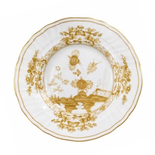 Πορσελάνινο Σουπλά Chinoiserie Floral 31 cm Σε Λευκό Χρώμα Σουπλά