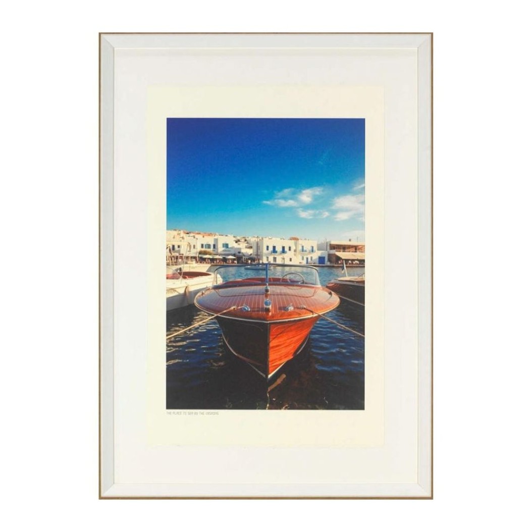 Διακοσμητικός Πίνακας The place to sea 55x3x75 cm Πίνακες