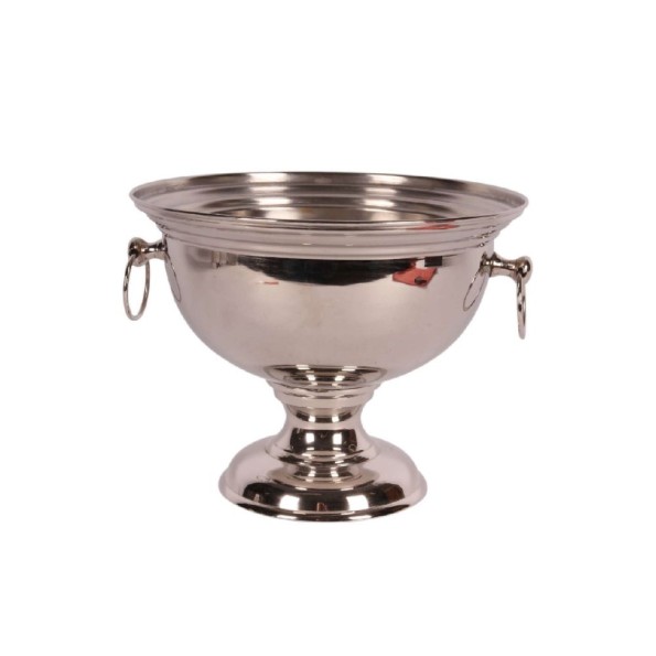 Wine Cooler 28 cm - Silver - Brass Wine Cooler 28 cm - Silver - Brass