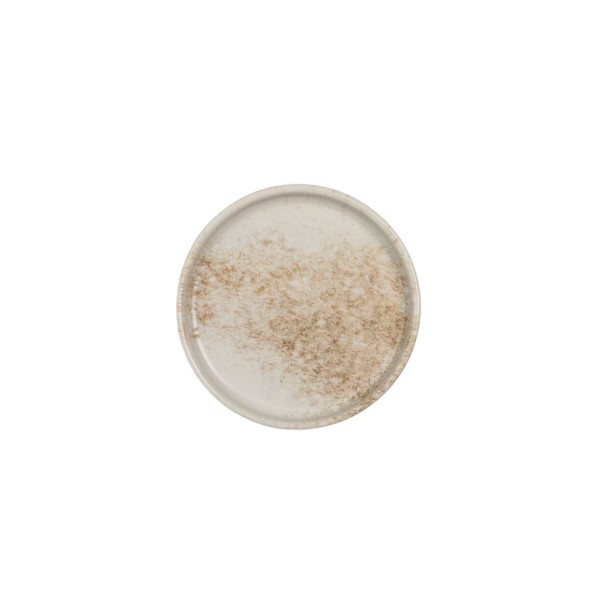 Πορσελάνινο Πιάτο Ψωμιού 15 cm (bb plate) Σε Μπεζ Χρώμα Πιάτα Ψωμιού & Βοηθητικά Πιάτα