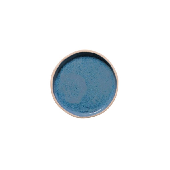 Κεραμικό Πιάτο Ψωμιού (bb plate) 15 cm Σε Μπλε Χρώμα Πιάτα Ψωμιού & Βοηθητικά Πιάτα