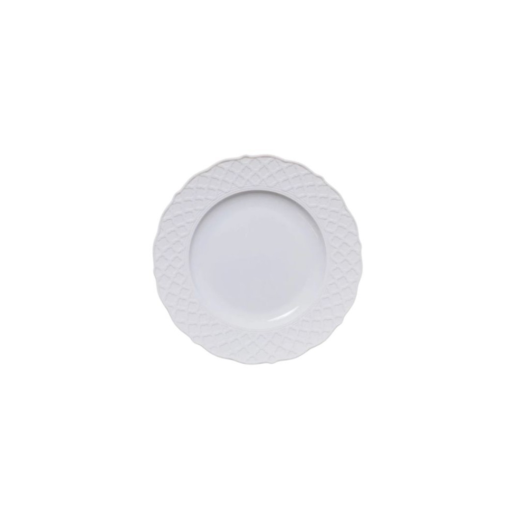 Πορσελάνινο Πιάτο Ψωμιού (bb plate) 17 cm Σε Λευκό Χρώμα Πιάτα Ψωμιού & Βοηθητικά Πιάτα