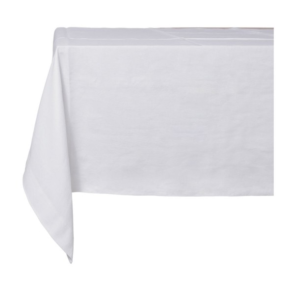 Ορθογώνιο Λινό Τραπεζομάντηλο Με Φάσα 165x145cm Σε Λευκό Χρώμα Για Τραπεζάκια Bistrot Τραπεζομάντηλα Ορθογώνιο Λινό Τραπεζομάντηλο Με Φάσα 165x145cm Σε Λευκό Χρώμα Για Τραπεζάκια Bistrot Τραπεζομάντηλα