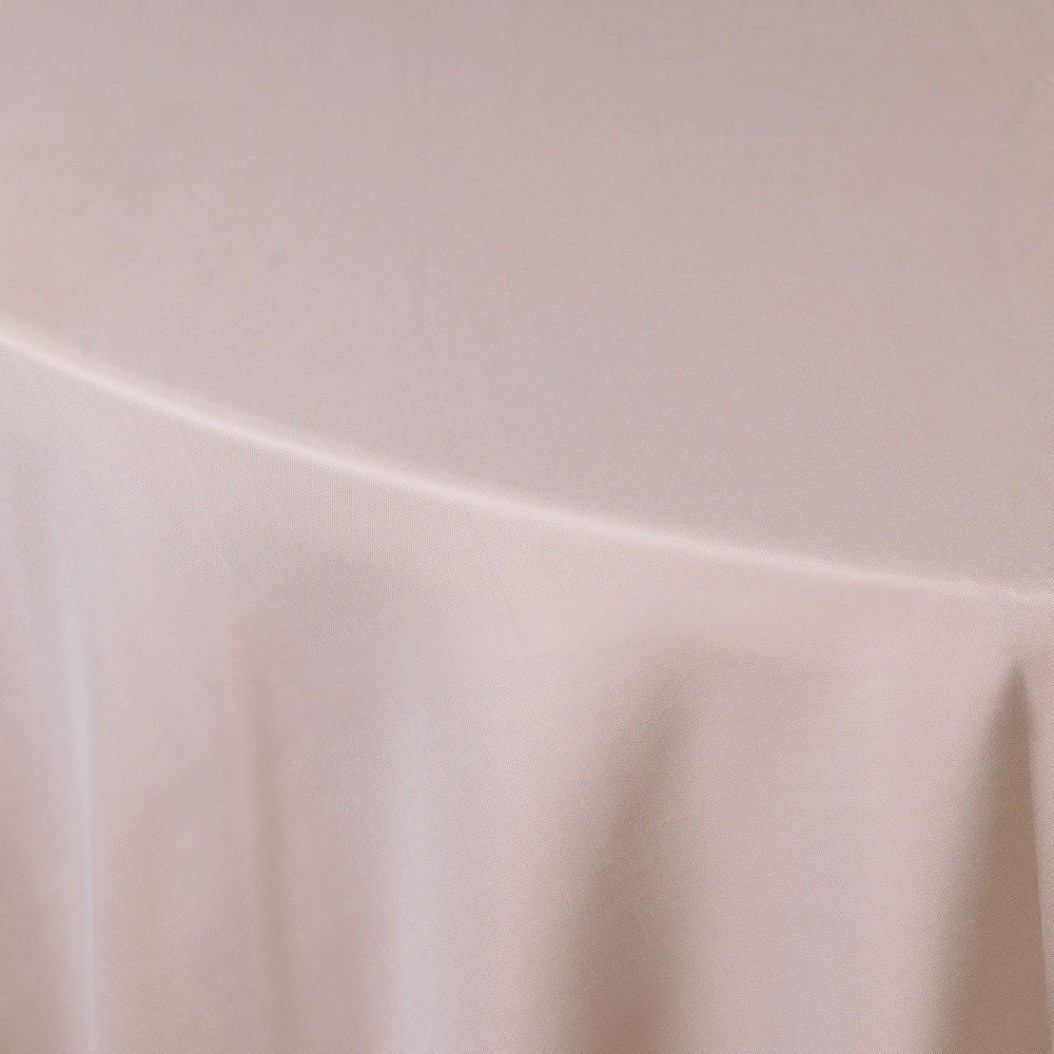 Cotton Round Tablecloth 275 cm In Off White Color Tablecloths