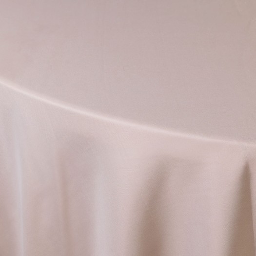 Cotton Round Tablecloth 275 cm In Off White Color Tablecloths