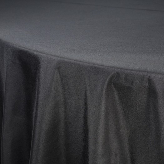 Identical Round Table Tablecloth 350 cm In Black Color Tablecloths